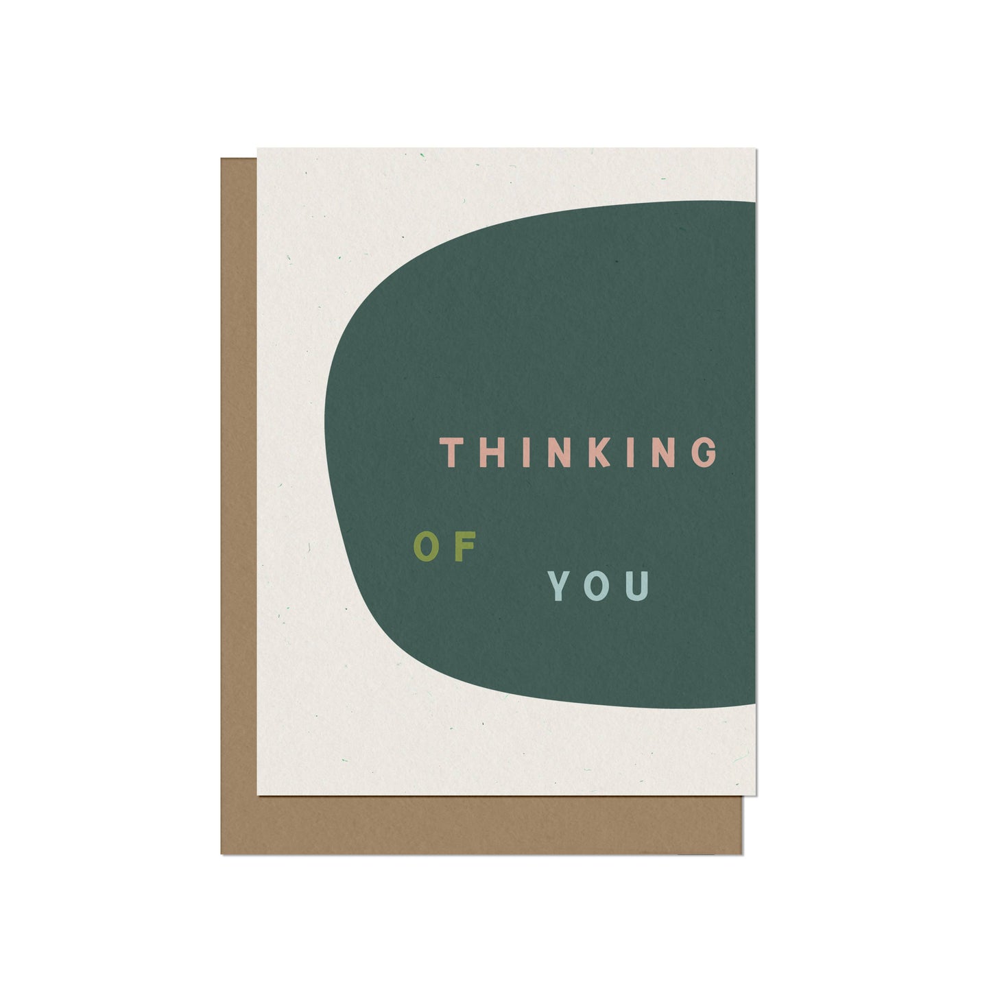 Minimalist Thinking of You Blank Card