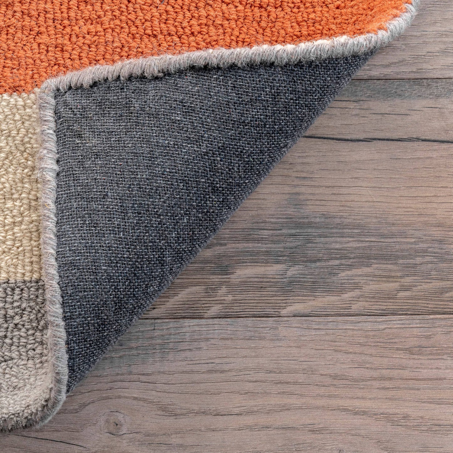 Cori Wool Abstract Contemporary Area Rug