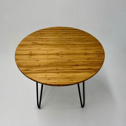 Bamboo side table